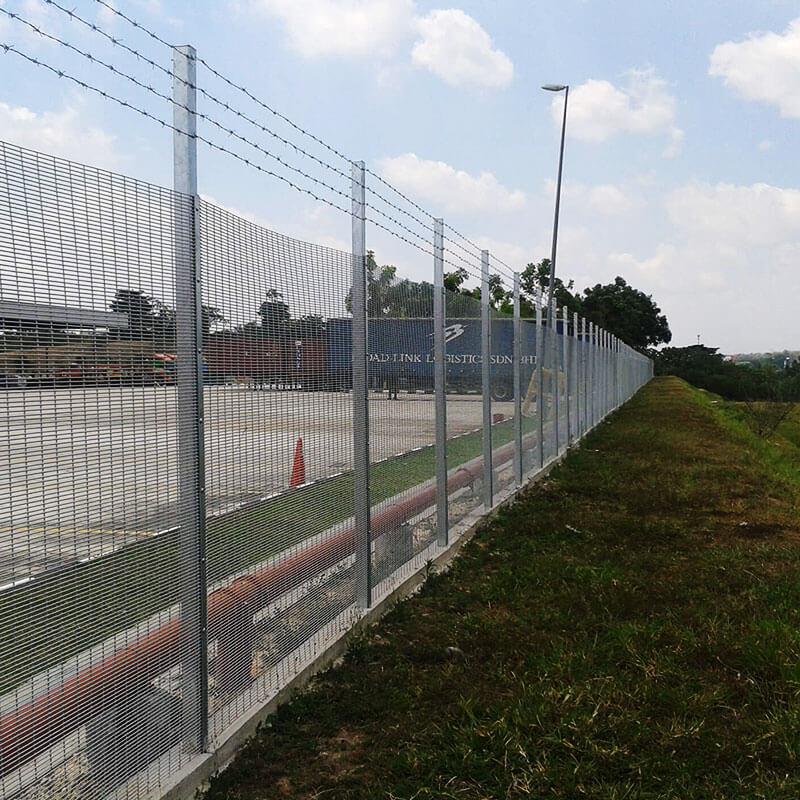 358 Security Welded Mesh Fencing Panels