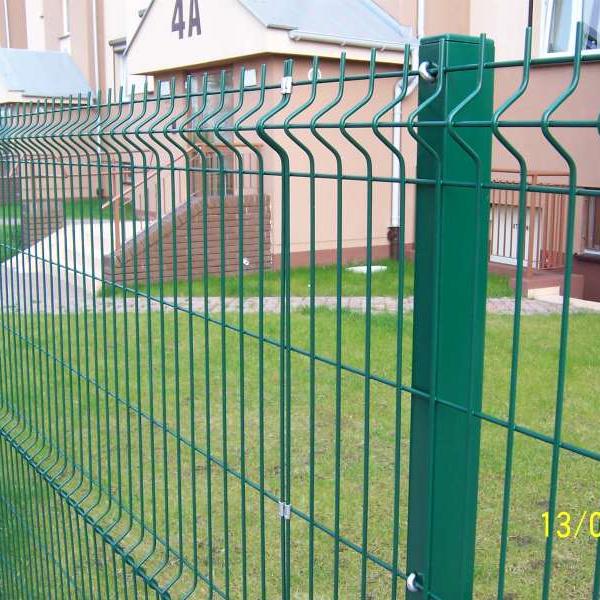 3D Galvanized Steel Welded Wire Mesh Fence