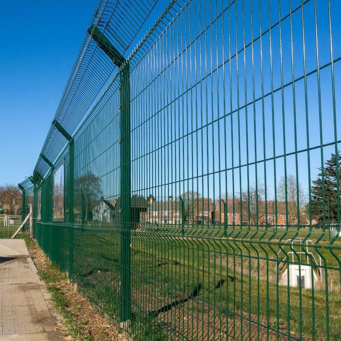 3D Security Galvanized Wire Mesh Fence Panels