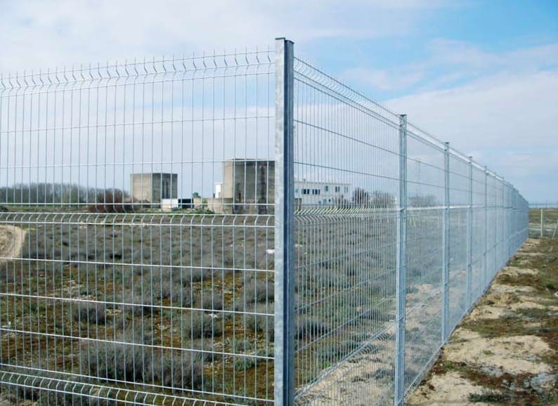 3D Curved Wire Mesh Panel Fencing